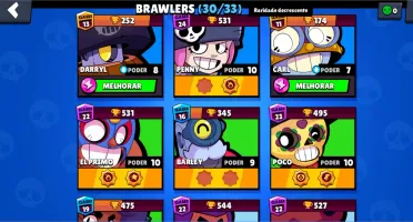 Conta Brawl Stars semifull