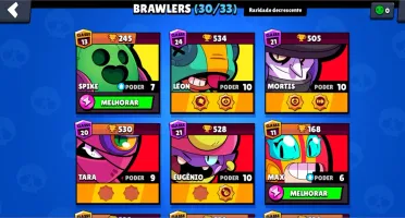 Conta Brawl Stars semifull