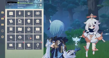 Conta Genshin Kazuha + Sua Espada 5*+ Eula + Yoimyah + Jean