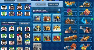Royale 26 Cartas Full Xp14 + Cv13 Semi Full Th13 Troca Nick