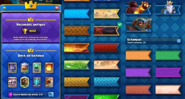 Royale 26 Cartas Full Xp14 + Cv13 Semi Full Th13 Troca Nick