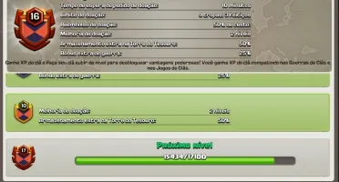 Clash of Clans - Clã nível 16