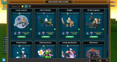 Trove Conta top !! todos os personagem level MAX !!