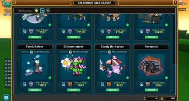 Trove Conta top !! todos os personagem level MAX !!