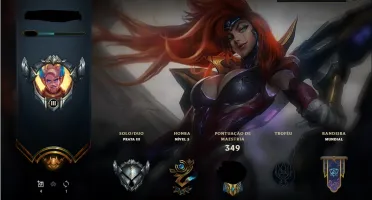 conta lol 65 skins