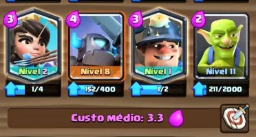 Conta Clash Royale - nv 10 - 5 lendárias - Highest 4110
