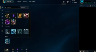 CONTA LEAGUE OF LEGENDS 120 CHAMPIONS 40 SKINS SMURF BRONZE!