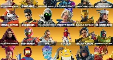 Conta Fortnite 101 Skins com 5150Vb | Aloy | Mizuki | Ezio