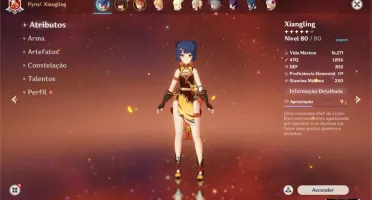 Conta AR 47 + Tartaglia + 600 Gems