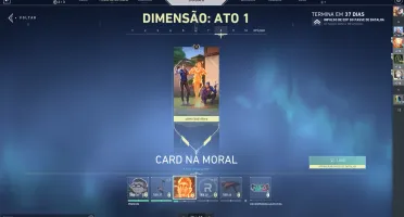 conta valorant com algumas skins