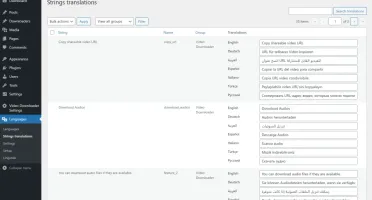 Tema WordPress Sistema Saas Download de Videos