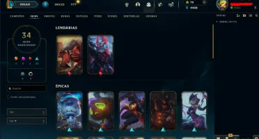 Conta unranked upada a mão - Full acesso!!