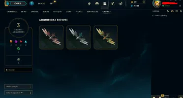 Conta unranked upada a mão - Full acesso!!