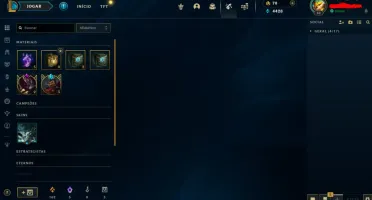 Conta unranked upada a mão - Full acesso!!