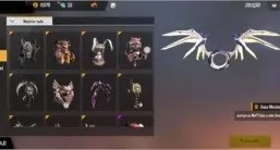 Conta Free Fire com os últimos 10 passes.