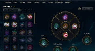 Conta LoL platina 2