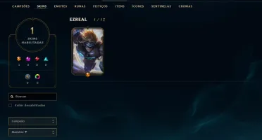 Conta LoL platina 2