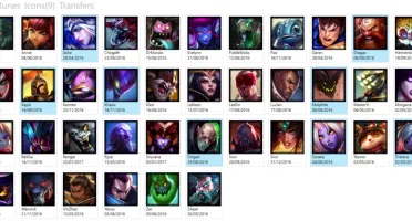 PROMOÇÃO: CONTA COM 53 CAMPEÕES E 10 SKINS