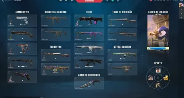Conta valorant NFA inativa elo diamante com 24 skins e faca.