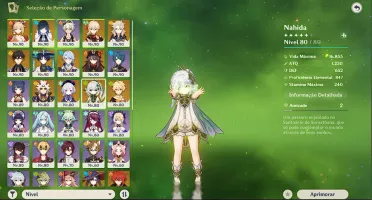 Genshin Impact conta com 13 personagem 5⭐e 5 armas 5⭐- AR 58