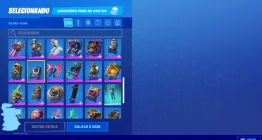 Conta Fortnite-Season 4 a Season 10 Full-Season 6 incompleto