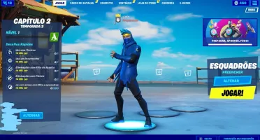 Conta Fortnite-Season 4 a Season 10 Full-Season 6 incompleto