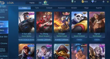 MOBILE LEGENDS - conta