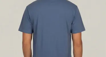 Camiseta Azul Índigo Selo