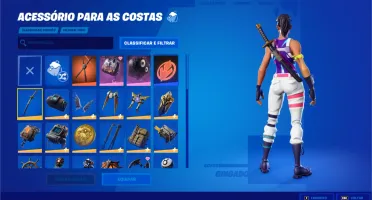 Conta Fortnite S5 - 63 skins - 97 danças - 74 picaretas