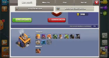 Clash of clans CV 11 bem upado e barato