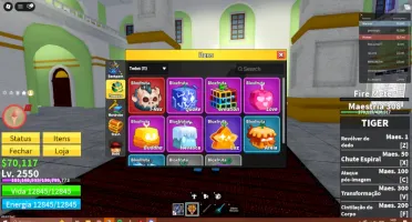 Conta Leopardo(Ingerida) Lvl 2550(T-Rex+Buddah)+Godspeed+V3h