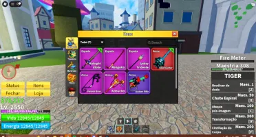 Conta Leopardo(Ingerida) Lvl 2550(T-Rex+Buddah)+Godspeed+V3h