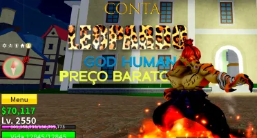 Conta Leopardo(Ingerida) Lvl 2550(T-Rex+Buddah)+Godspeed+V3h