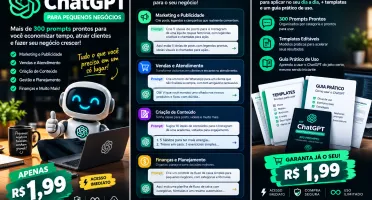 Kit ChatGPT para Pequenos Negócios — 300 Prompts Prontos