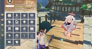 GENSHIN IMPACT CONTA COM XIAO E KEQING AR 34