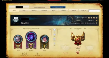 Conta Ouro 2(Gold 2) Smurf com MMR alto
