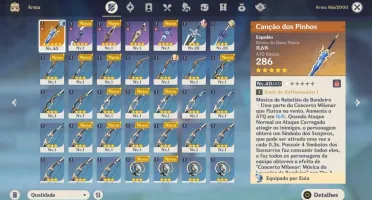 Reroll Eula + Canção dos Pinhos