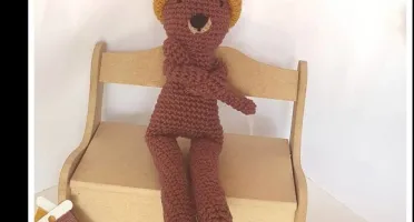 ursinho tony amigurumi