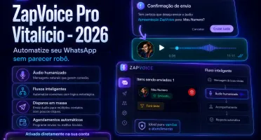 ZapVoice Pro Vitalício - 2026