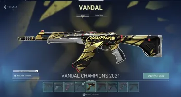 Vendo conta Valorant, vandal/karambit champions muitas skins