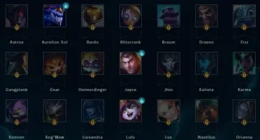 Conta LOL borda Ouro + de 80 skins