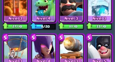 Conta Clash Royale lvl 11 arena 11