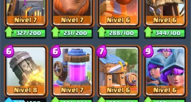 Conta Clash Royale lvl 11 arena 11