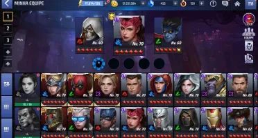 Conta Marvel Future Fight (Google Play)