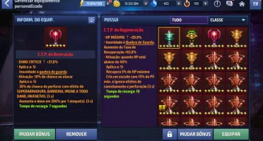 Conta Marvel Future Fight (Google Play)