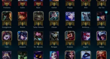 SKINS VITORIOSAS APARTIR DA S5 > 39 SKINS - D4 119 CHAMP