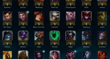 SKINS VITORIOSAS APARTIR DA S5 > 39 SKINS - D4 119 CHAMP