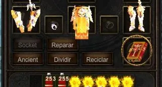 Megamu - Conta + Itens -Emg - Holyangel Set + W4 -1074/200Rr