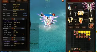 Megamu - Conta + Itens -Emg - Holyangel Set + W4 -1074/200Rr