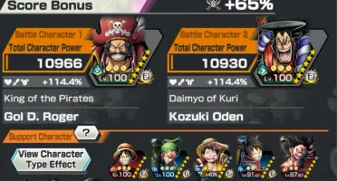 CONTA BEM UPADA DE ONE PIECE BOUNT RUSH!